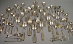 Group of Coin and Sterling Silver Flatware